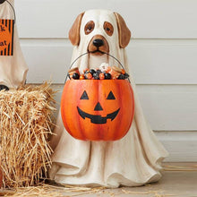 Load image into Gallery viewer, Halloween Pumpkin Ghost Candy Bowl Holder