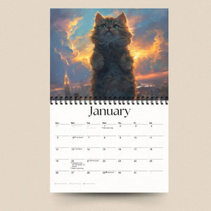 Cat Calendar | Year 2025