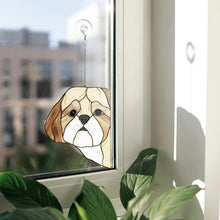 Load image into Gallery viewer, Peeking Dog Suncatcher Series