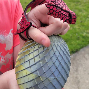 Leather Hand Dragon Cuff