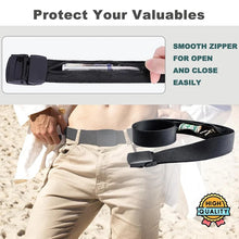 Load image into Gallery viewer, Anti Theft Belt With Hidden Money Pouch