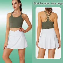 Load image into Gallery viewer, Women&#39;s Quick-Dry Tennis Pant-Skirts With Pockets