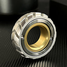 Load image into Gallery viewer, Stainless Steel Motorcycle Tire Fidget Ring