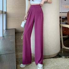 Load image into Gallery viewer, Figure-Flattering Versatile High-Waisted Wide Leg Trousers