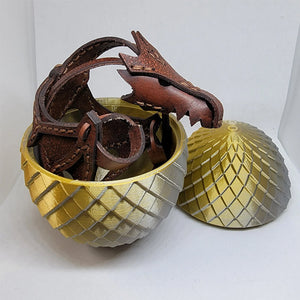 Leather Hand Dragon Cuff