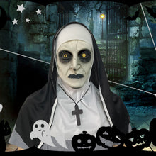 Load image into Gallery viewer, Halloween Nun Scary Mask