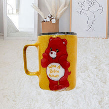 Load image into Gallery viewer, Bear Glitter Stainless Steel Mug