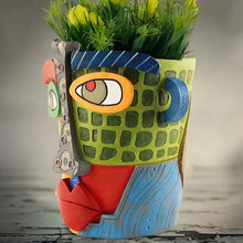 Load image into Gallery viewer, Abstract Beauty Face Flower Pot