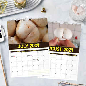 World's Greatest Mushrooms - 2024 Wall Calendar