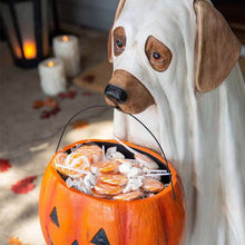Load image into Gallery viewer, Halloween Pumpkin Ghost Candy Bowl Holder