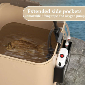 Multifunctional Foldable Fish Bucket