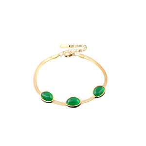 Emerald Necklace & Bracelet