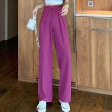 Load image into Gallery viewer, Figure-Flattering Versatile High-Waisted Wide Leg Trousers