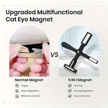 Load image into Gallery viewer, 5 In 1 Cat Eye Magnet For Nail Cross