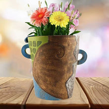Load image into Gallery viewer, Abstract Beauty Face Flower Pot