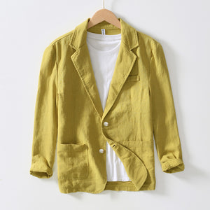 Classic Linen Blazer