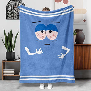 Cartoon Pattern Soft Blanket