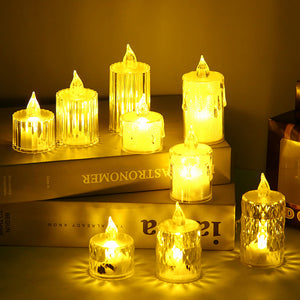 Crystal Flameless Candle Light