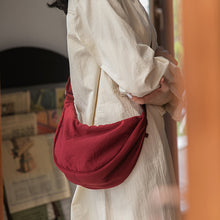 Load image into Gallery viewer, Simple Women Dumpling Crossbody Bag
