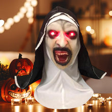 Load image into Gallery viewer, Halloween Nun Scary Mask