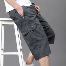 Load image into Gallery viewer, Multi-Pocket Cargo Shorts