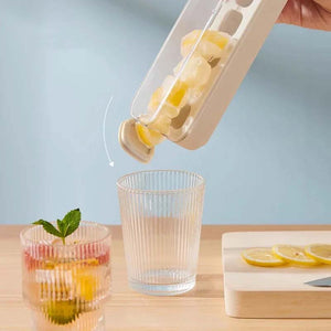 Press-Type Silicone Ice Cube Trays