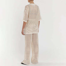 Load image into Gallery viewer, Natural Crochet Pant