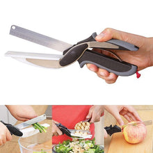 Load image into Gallery viewer, 2 in 1 kitchen scissors