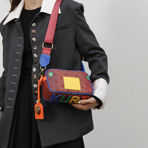 Fashionable Colorful Crossbody Bag