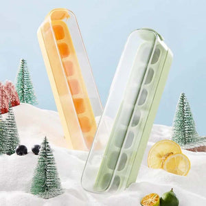 Press-Type Silicone Ice Cube Trays