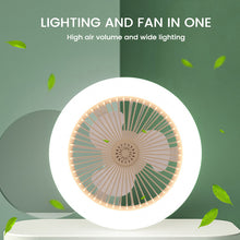 Load image into Gallery viewer, 2-in-1 Aromatherapy LED Fan Lamp