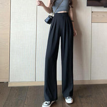 Load image into Gallery viewer, Figure-Flattering Versatile High-Waisted Wide Leg Trousers