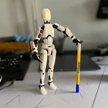 Load image into Gallery viewer, 3D Printed Multi-Jointed Movable Robot