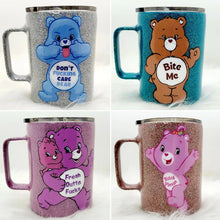 Load image into Gallery viewer, Bear Glitter Stainless Steel Mug