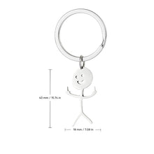 Load image into Gallery viewer, Funny Stickman Keychain