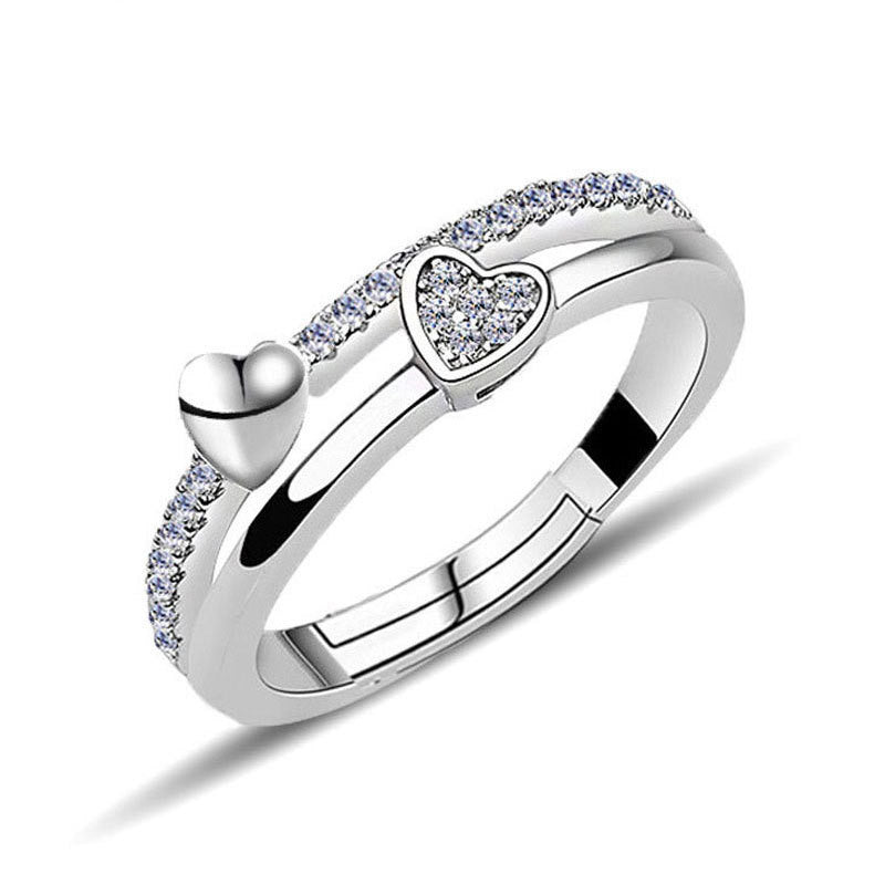 Always Heart To Heart Ring