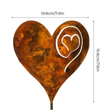 Load image into Gallery viewer, A Rusted Heart in the Garden