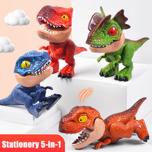 Load image into Gallery viewer, 5-in-1 Dinosaur Stationery Set