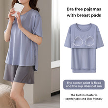 Load image into Gallery viewer, Women&#39;s Modal Short Sleeve Pajamas Set