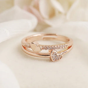 Always Heart To Heart Ring