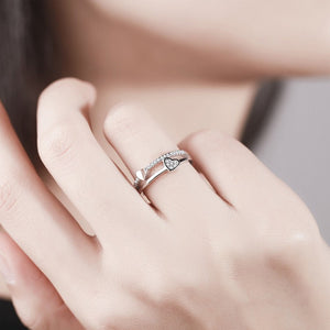 Always Heart To Heart Ring