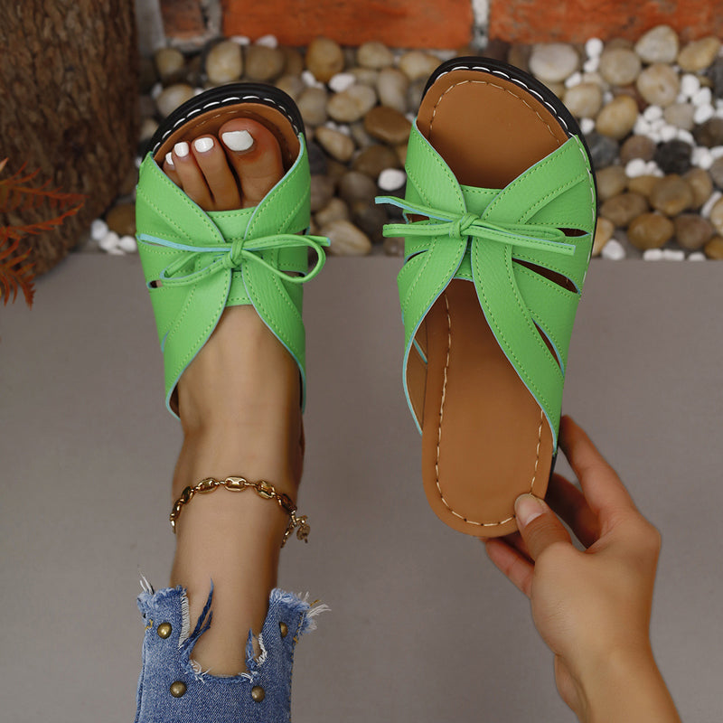 Comfortable Bow Sandals For Women