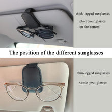 Load image into Gallery viewer, Sunglasses Holders for Car Sun Visor