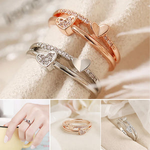 Always Heart To Heart Ring