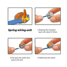 Load image into Gallery viewer, Universal Wire Connector Terminal Block For Fast Wiring (10 PCS)