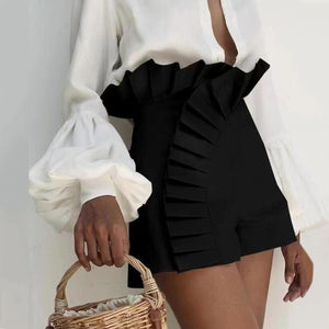 Elegant Ruffle Shorts