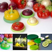 Load image into Gallery viewer, 4 Silicone Food Preservation Cover Set