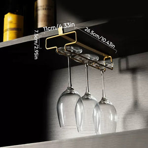 Under Cabinet Wine Glass Holder