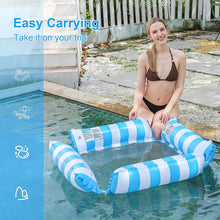 Load image into Gallery viewer, Inflatable Hammock Pool Floating Chair for Adult