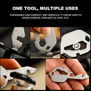 Multi-function key tool card